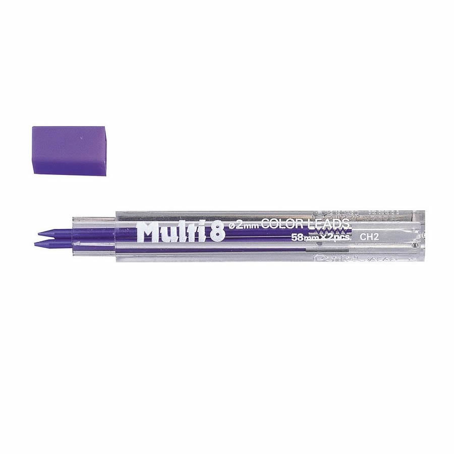Pentel Multi 8 2.0mm Color Pencil Refills (2 leads per tube)