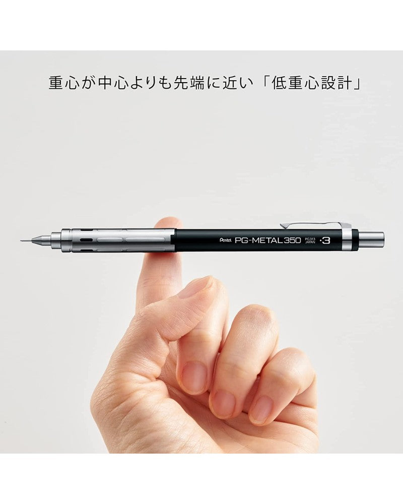 Pentel PG-METAL 350 0.3mm Mechanical Pencil