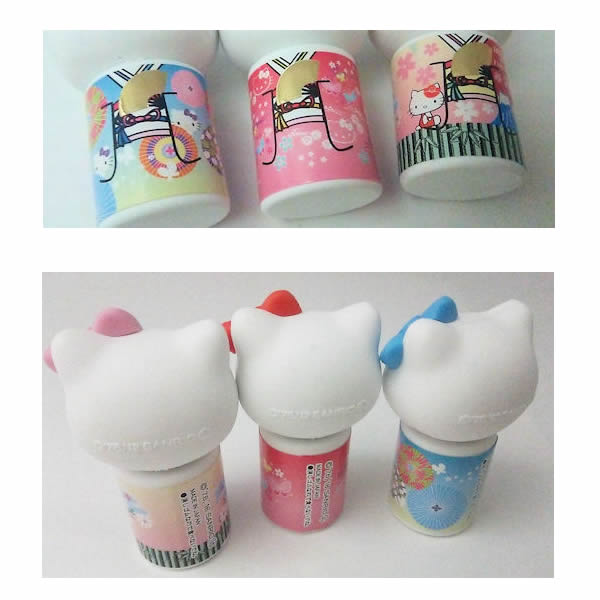 Iwako Figure Style Puzzle Erasers (Pack of 3), nonPVC, Lead Free