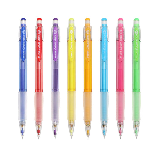 Pilot Color ENO 0.7 mm Erasable Mechanical Pencils (Pack of 8)
