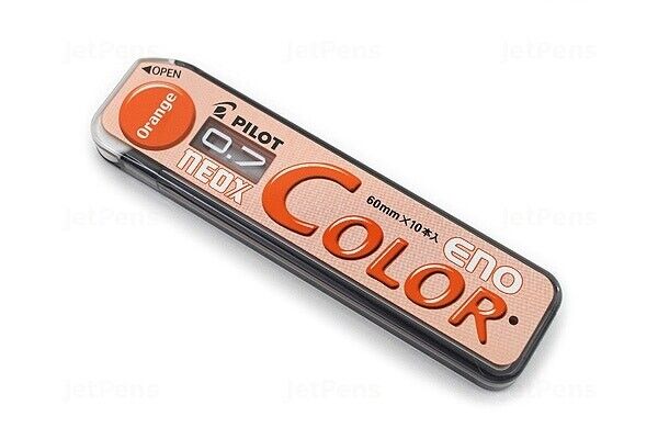 Pilot neox Color Eno 0.7mm Refill Leads (10 leads per tube)