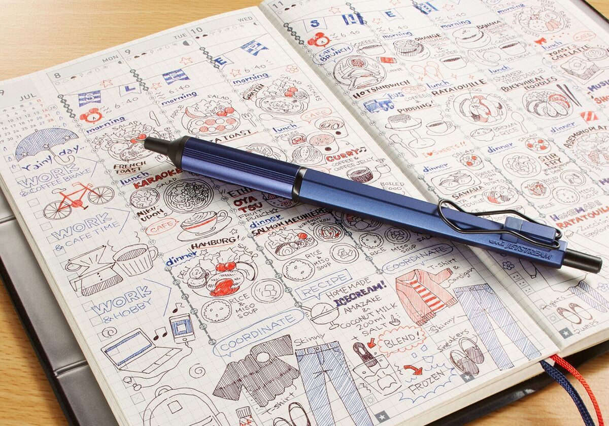 Uni JETSTREAM EDGE 0.28mm Oil-based Black Ink Ballpoint Pen