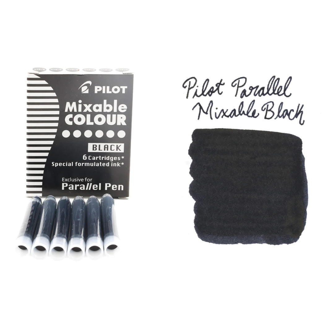 Pilot Mixable COLOUR Ink Cartridge for Parallel Pens (6 refills per pack)