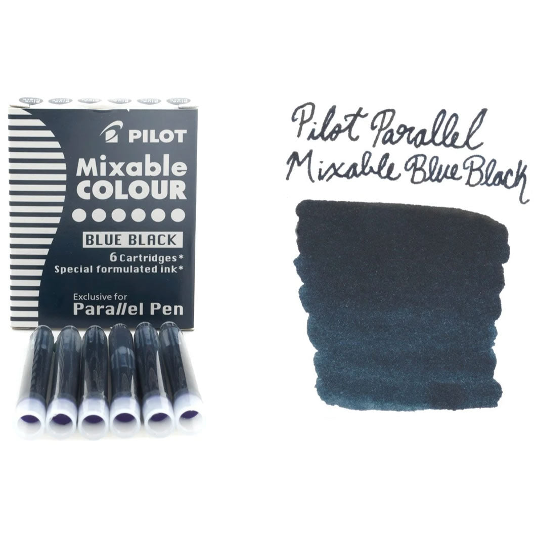 Pilot Mixable COLOUR Ink Cartridge for Parallel Pens (6 refills per pack)