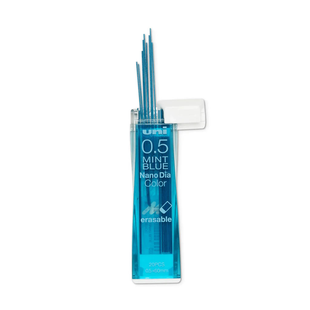 Uni Nano Dia Color 0.5mm Erasable Refill Leads (20pcs per tube)