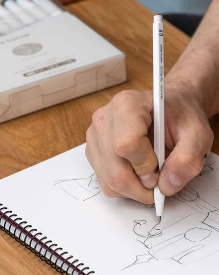 Kokuyo enpitsu sharp 0.9mm Hexagonal Shape Mechanical Pencil