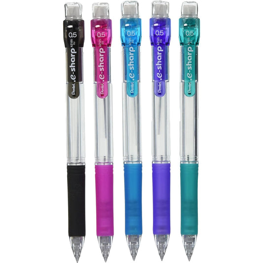 Pentel e-sharp 0.5mm Mechanical Pencils (Pack of 5)