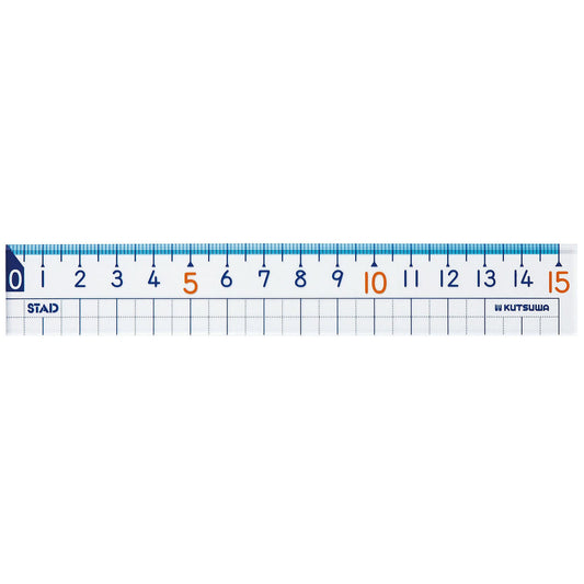 Kutsuwa STAD 15cm Arithmetic Ruler