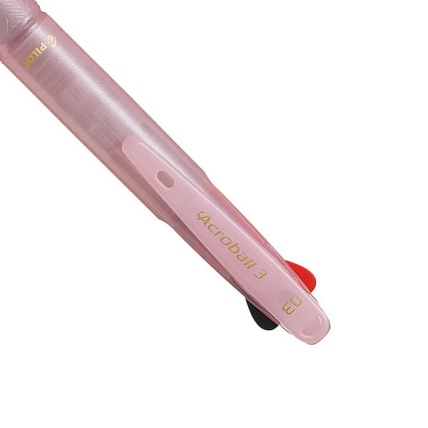 Pilot Acroball 3 Micro Fine 0.3mm 3-Colour Ballpoint Pens (Pack of 3)
