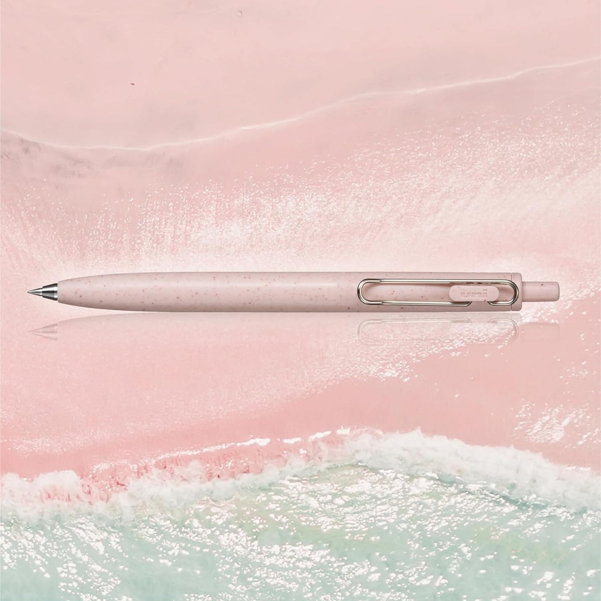 Uni one F Texture Color Series 0.5mm Black Ink Ballpoint Pen