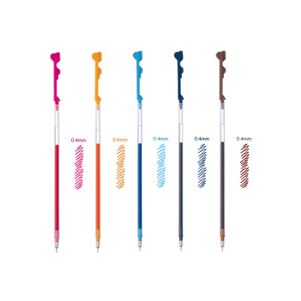 Pilot HI-TEC-C COLETO 0.4mm Pen Refills (Pack of 5)