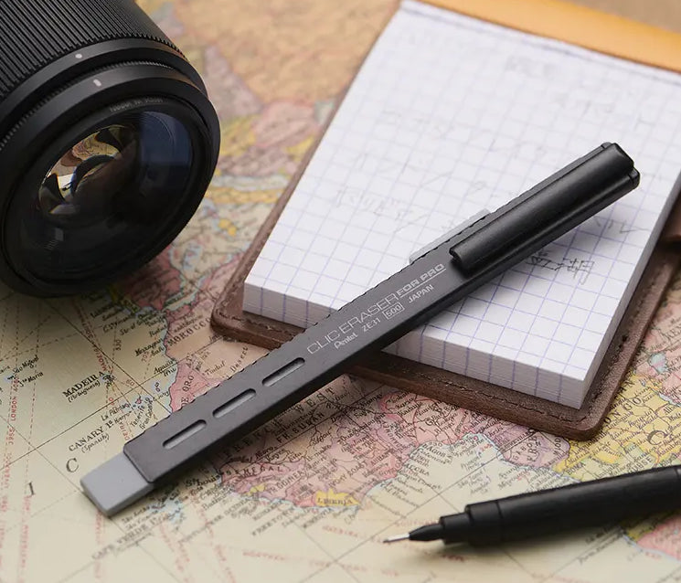 Pentel Clic Eraser For Pro Slide Click Type Holder Eraser Pen