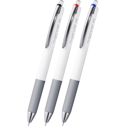 Pentel FLOATUNE 0.5mm Retractable Oil Based Ballpoint Pens (Pack of 3)
