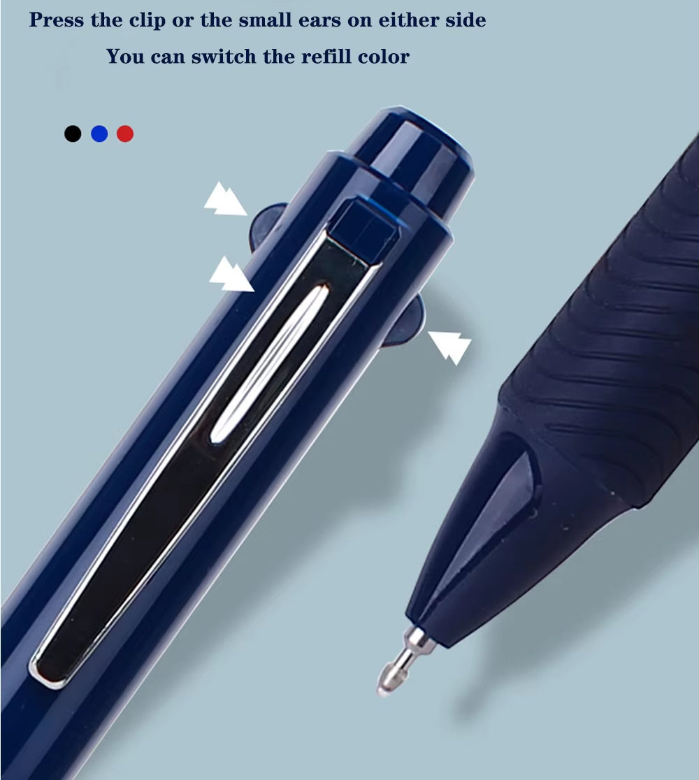 Pentel ENERGEL 3 Fine Line 3-Colour 0.5mm Gel Ballpoint Pen