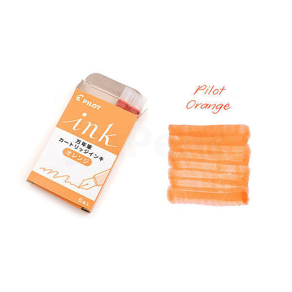 Pilot Fountain Pen Water-based Ink Cartridges (5 refills per pack)