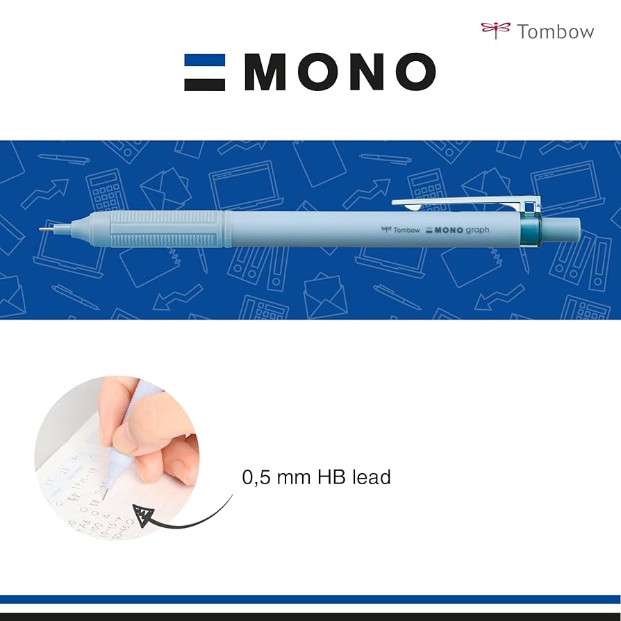 Tombow MONO Graph Lite 0.5mm High Precision Mechanical Pencil