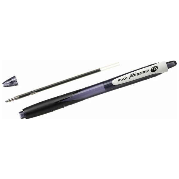 Pilot REXGRIP Oil-based 1.0mm 1.2mm 1.6mm Ballpoint Pens (Pack of 3)