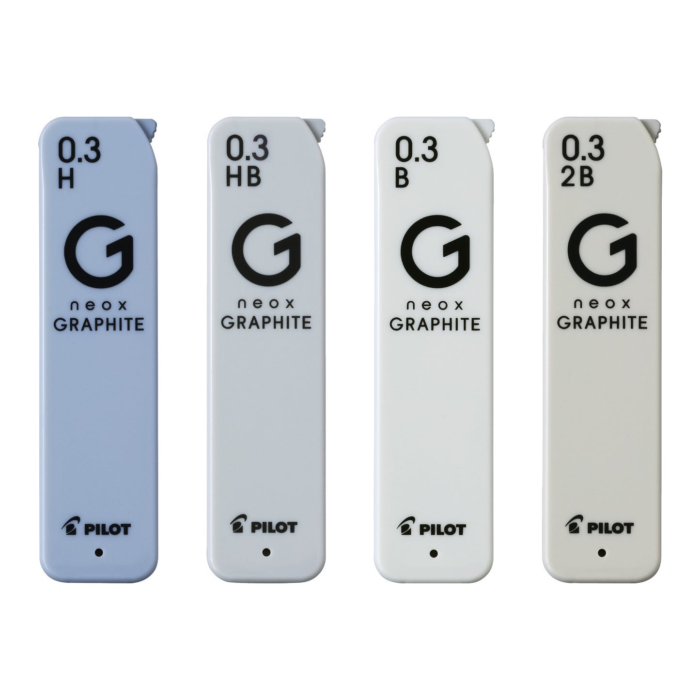 Pilot neox GRAPHITE 0.3mm High-Purity Refill Leads (Pack of 4)
