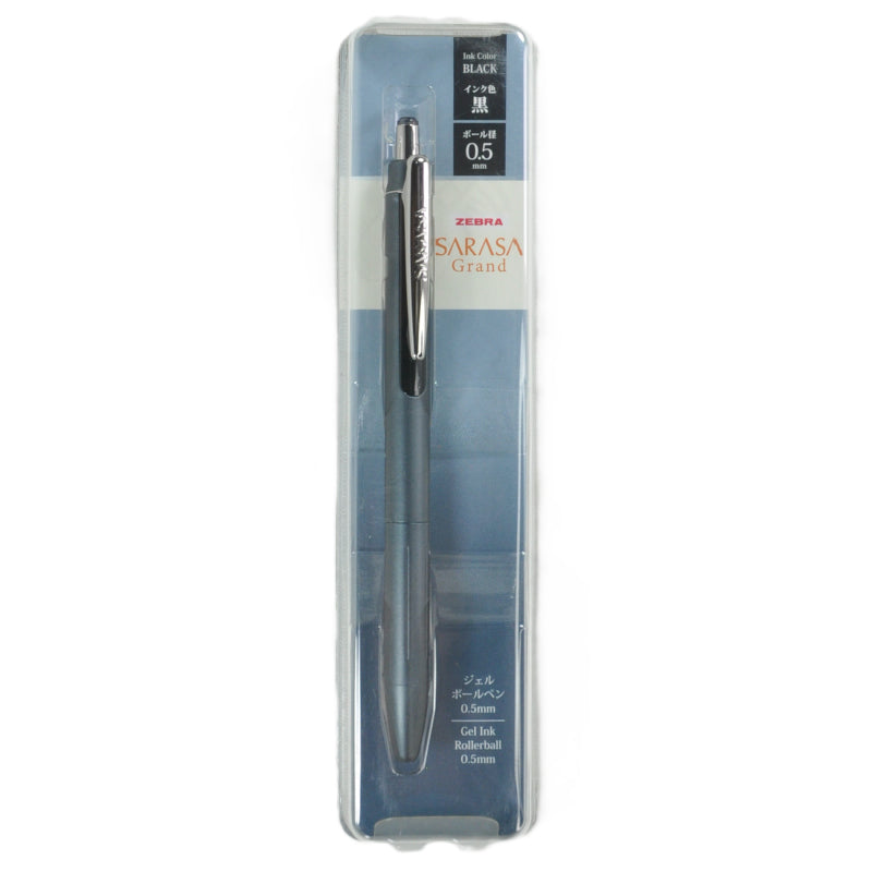 Zebra SARASA Grand 0.5mm Water-Based Waterproof Black Gel Ink Rollerball Pen