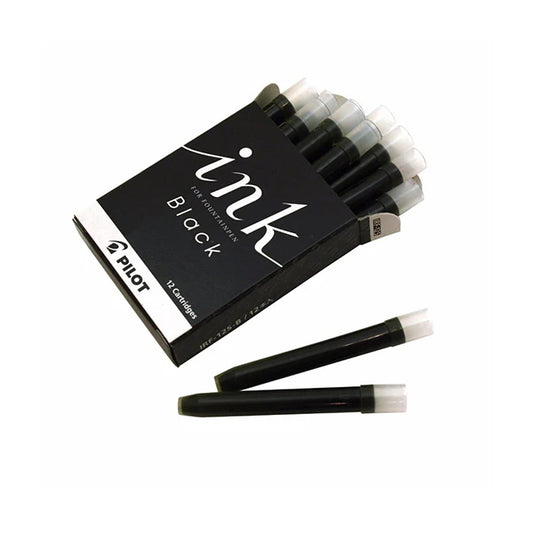 Pilot Fountain Pen Water-based Ink Cartridges (12 refills per pack)