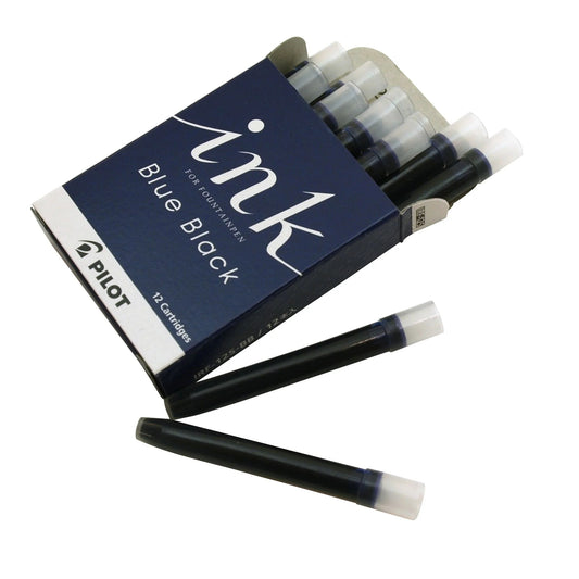 Pilot Fountain Pen Water-based Ink Cartridges (12 refills per pack)