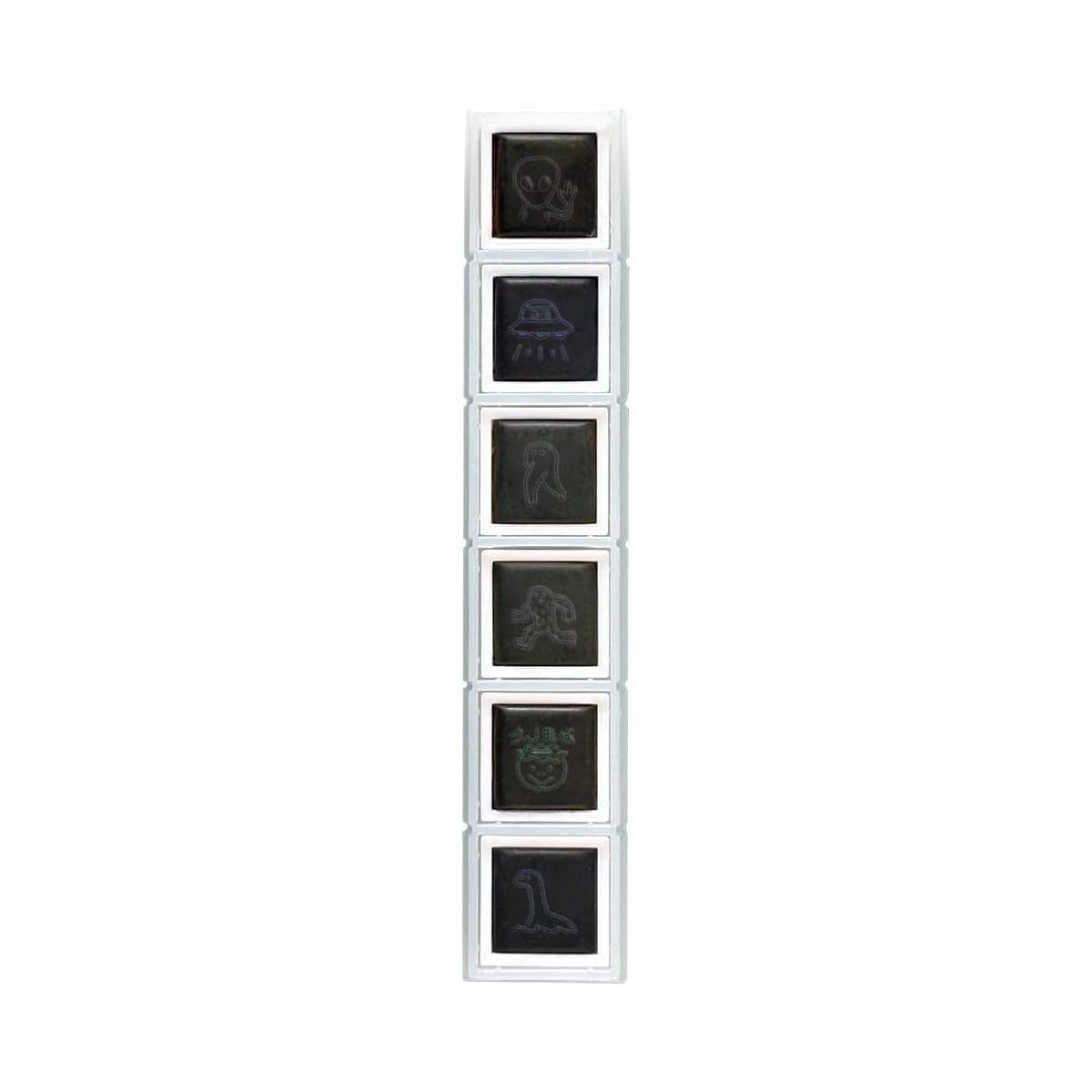 KODOMO NO KAO Pochitto6 Push-Button Self-inking Stamp