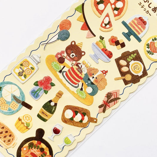 Mind Wave Happy Tummy Series Washi Deco Sticker Set