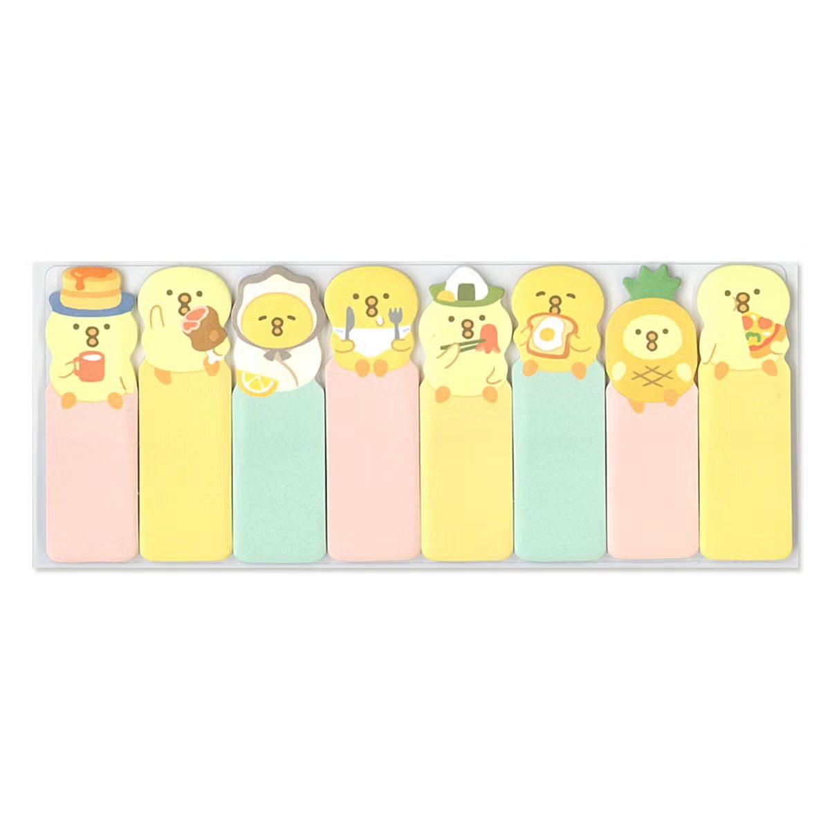 Mind Wave PIYOKOMAME Cutie Chicks Sticky Index Tabs 2-Pack Set (240 Sheets)