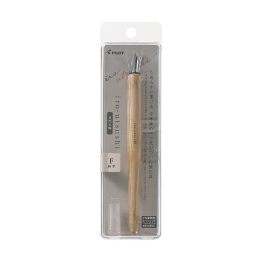 Pilot iro-utsushi Dip Pen (Fine Point), Wood Barrel