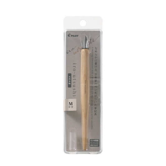 Pilot iro-utsushi Dip Pen (Medium Point), Wood Barrel