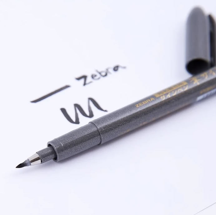 Zebra Fude Water-based Brush Pen, Fine Tip