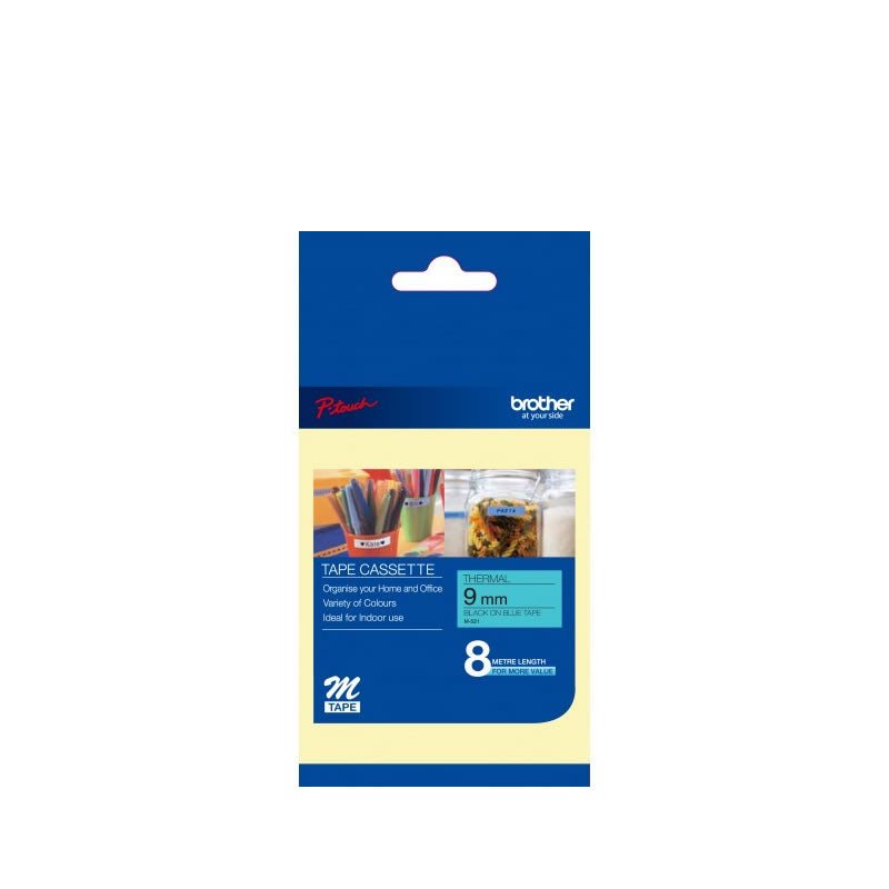 Brother P-touch 9mm x 8m M-Tape Cassette