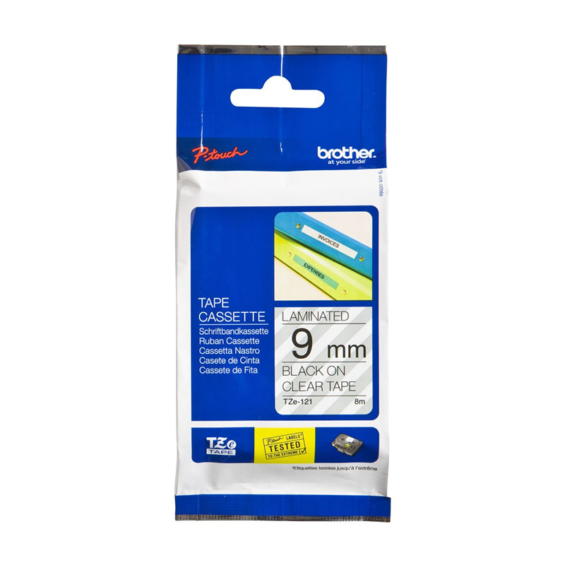 Brother Laminated 9mm x 8m Tape Cassette