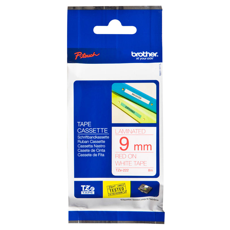 Brother Laminated 9mm x 8m Tape Cassette