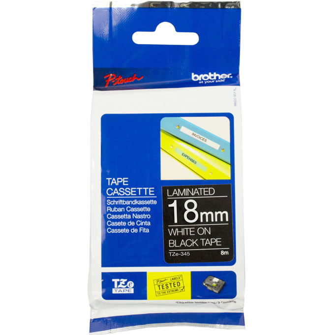 Brother Laminated 18mm x 8m Tape Cassette