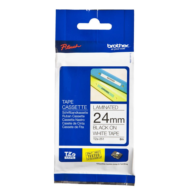 Brother Laminated 24mm x 8m Tape Cassette