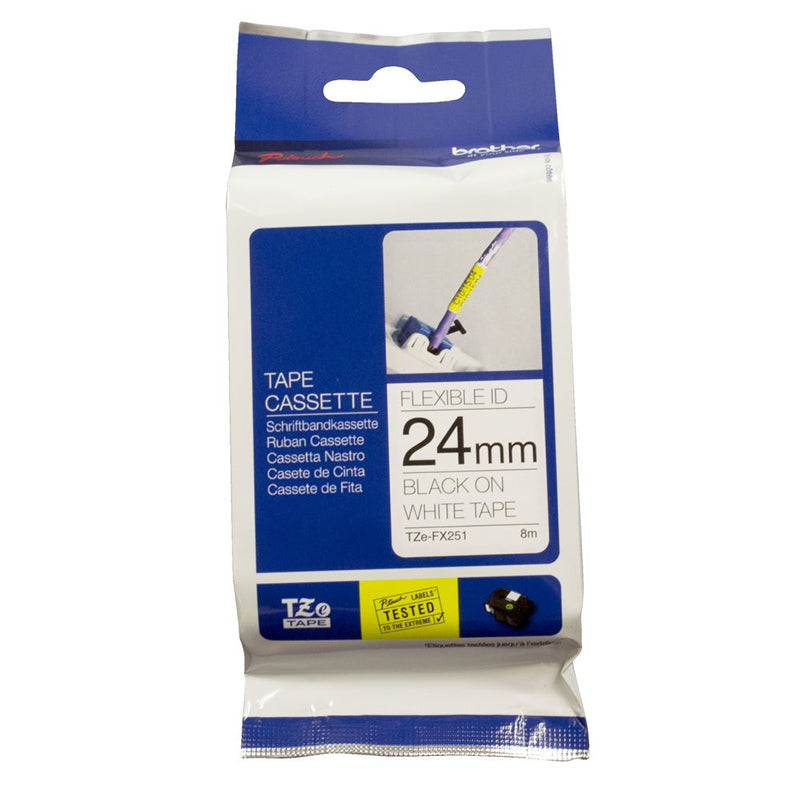 Brother Flexible Laminated 24mm x 8m Tape Cassette