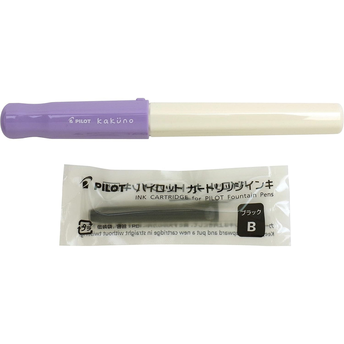Pilot Kakuno Fountain Pen (Fine Point)