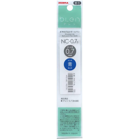 Zebra bLen 0.7mm Ballpoint Pen Refill