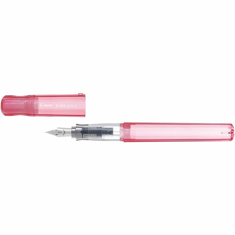 Pilot Kakuno Family Series Clear Version Fountain Pen (Fine Point)