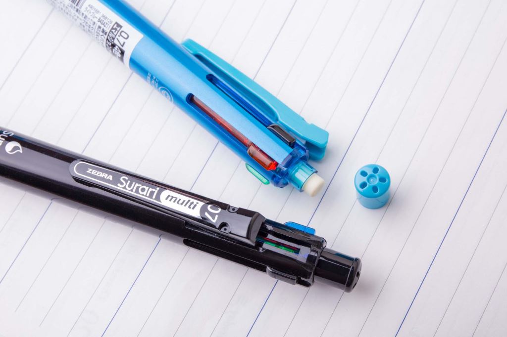 Zebra Surari Multi 4+1 0.7mm Multifunctional Pens (Pack of 3)