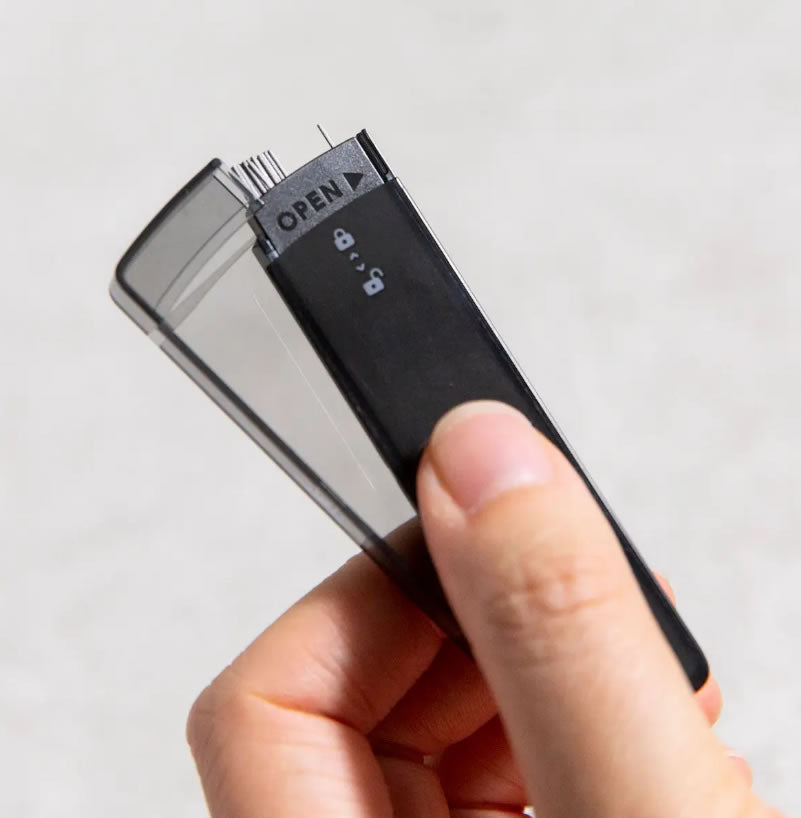 Pentel Ain HB, B and 2B 0.7mm Refill Leads (3 tubes)