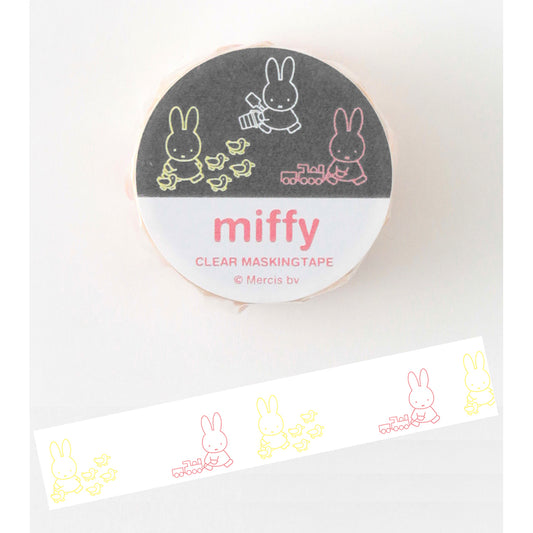 GreenFlash Miffy Clear Masking Tape, 20mm x 4m