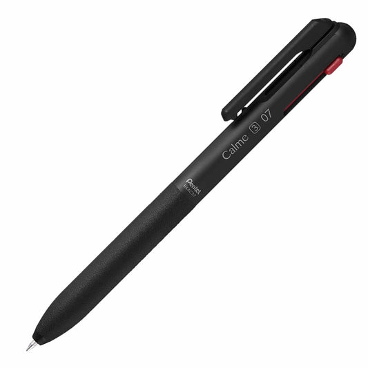 Pentel Calme 0.7mm 3-Colour Silent Ballpoint Pen