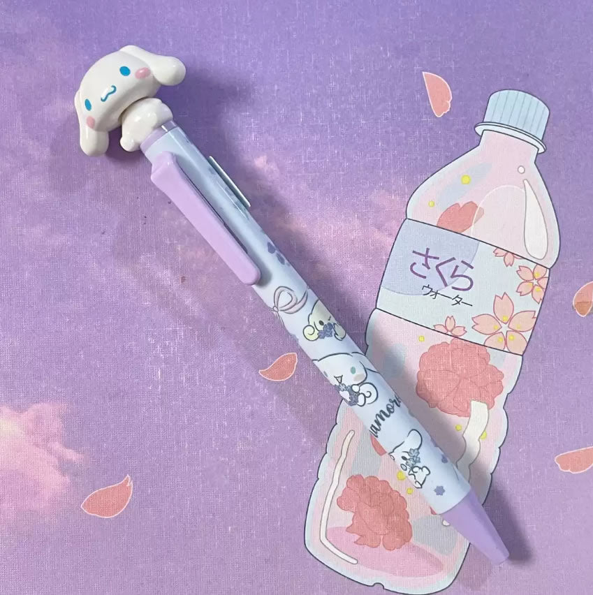 funbox Sanrio Bobblehead Mascot Black Ink Ballpoint Pen