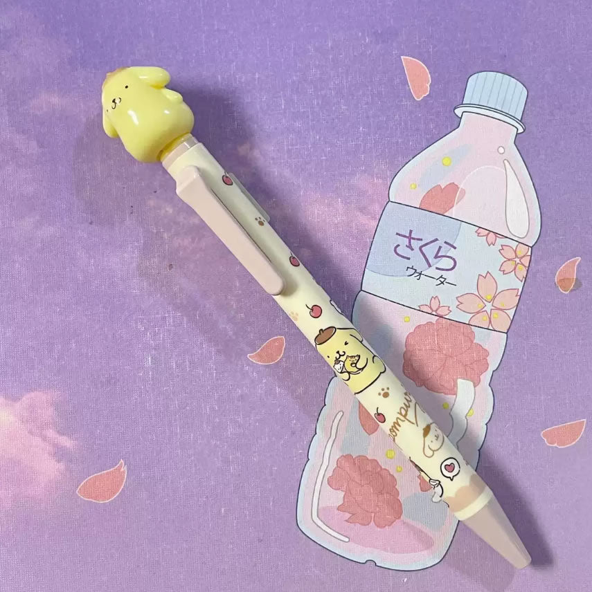 funbox Sanrio Bobblehead Mascot Black Ink Ballpoint Pen