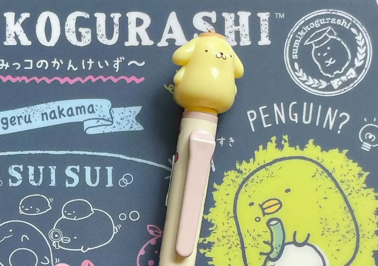 funbox Sanrio Bobblehead Mascot Black Ink Ballpoint Pen