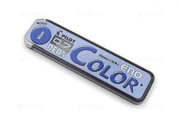 Pilot neox Color Eno 0.7mm Refill Leads (10 leads per tube)