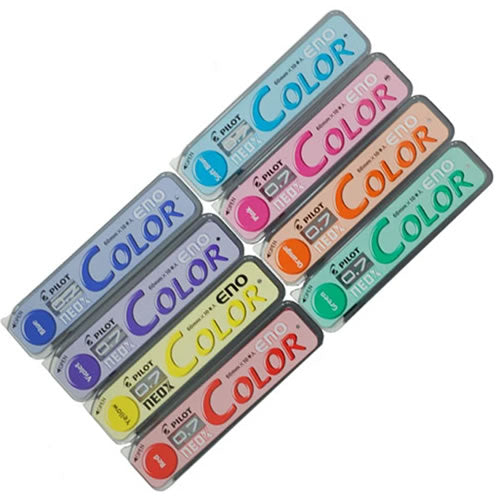 Pilot neox Color Eno 0.7mm Refill Leads (Pack of 8)