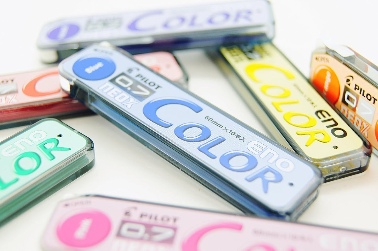 Pilot neox Color Eno 0.7mm Refill Leads (Pack of 8)